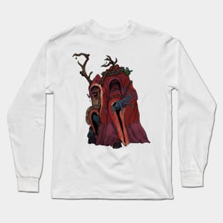 Krampus is coming to town, beware Long Sleeve T-Shirt